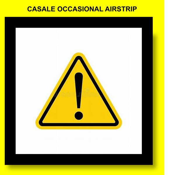 NOTAM AIPM MONTE CASALE 26-06-2026